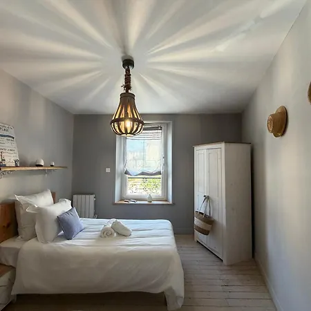 Bois Flotte, Maison De Tres Confortable Et Cosy, 2 Chambres, 1 Sdb, 5 Mn A Pied De La Mer, Tous Commerces Proche Omaha Et Bayeux Parking Gratuit Feriehus Port-en-Bessin-Huppain