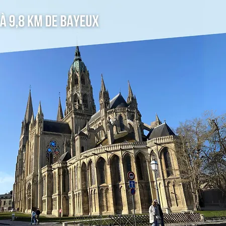 Feriehus Bois Flotte, Maison De Tres Confortable Et Cosy, 2 Chambres, 1 Sdb, 5 Mn A Pied De La Mer, Tous Commerces Proche Omaha Et Bayeux Parking Gratuit
